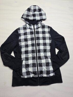 Lauren Ralph Lauren Black and White Active Jacket Size Medium